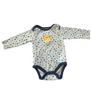 ❤️ 5 for $15! Baby Gear Star Print Lion Onesie - 6-9M
